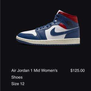 Air Jordan Retro Mid-BQ6472 146. Men’s 10.5/Womens 12